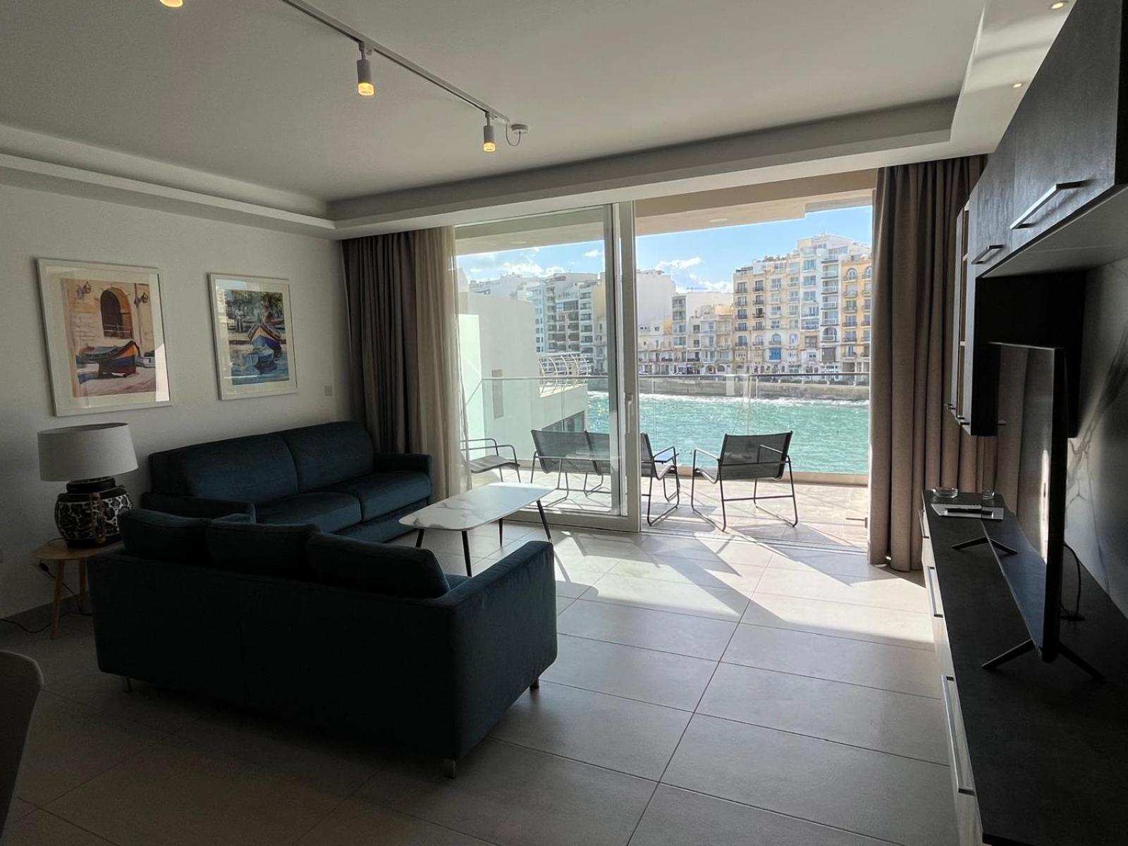 Ferienwohnung 86 Spinola Bay San Ġiljan Exterior foto